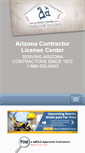 Mobile Screenshot of contractor.azclc.com